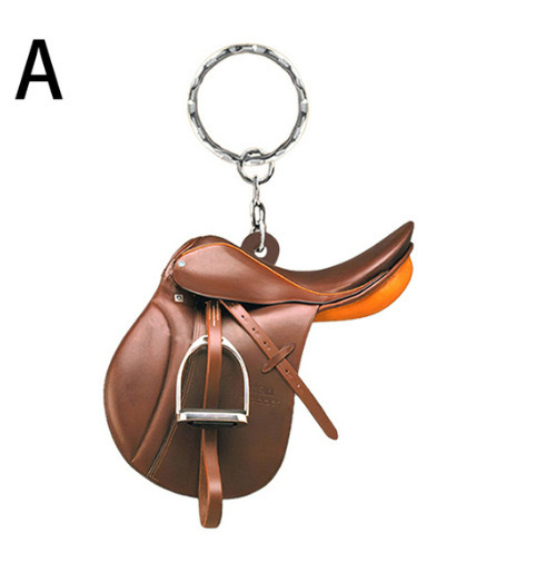 Saddle key ring — Design A
